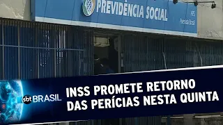 Presidente do INSS diz que perícias voltarão as ser feitas nesta quinta | SBT Brasil (16/09/20)