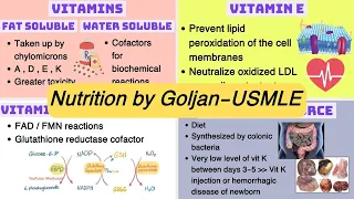 USMLE Nutrition - by Goljan the best