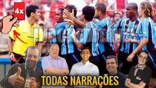 Batalha dos Aflitos: TODAS as Narrações de um Jogo INACREDITÁVEL (2005) | Náutico 0x1 Grêmio - 26/11