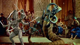 Sinbad (The Golden Voyage) ~ Snake Dance, Kali Dance & Fight