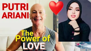 Putri Ariani The Power of Love. Amazing Voice!! REACTION