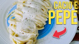 How to Make CACIO e PEPE PASTA That it's Easy for Everyone to Make