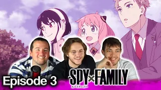 BECOMING A NORMAL FAMILY! | Spy x Family Episode 3 "Prepare For The Interview" First Reaction!!