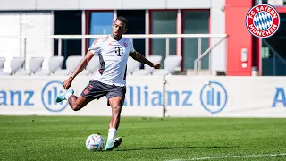 Öffentliches Training an der Säbener Straße vor dem CL-Start