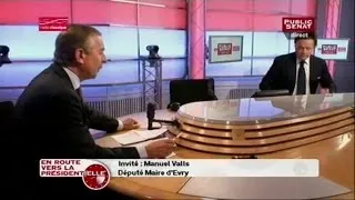 Manuel Valls, Député Maire PS d'Evry - En route vers la présidentielle (17/10/2011)