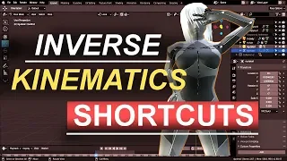 Blender 2.8 Inverse Kinematics Shortcuts!