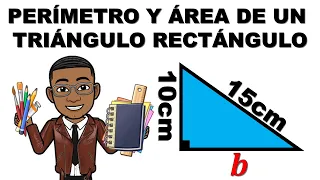 COMO HALLAR EL PERIMETRO Y AREA DE UN TRIÁNGULO RECTÁNGULO CON LA ALTURA Y LA HIPOTENUSA