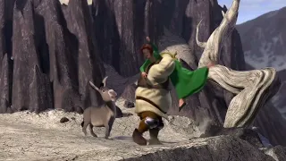 Shrek with Canadian accent.