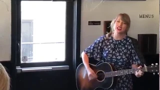 King Of My Heart (Live Acoustic) - Taylor Swift.