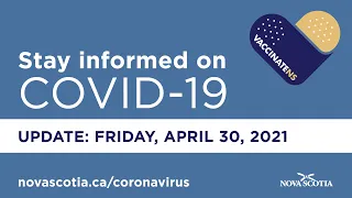 Update COVID-19 for Nova Scotians: Friday, April 30