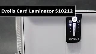 Evolis S10212 Primacy Lamination Module CLM in Action