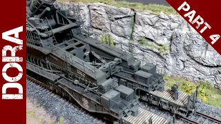 Dora Railway Gun Diorama (HobbyBoss 1/72 scale model)