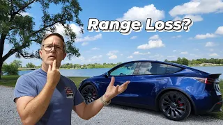Tesla Model Y Performance Range after 2.5 years