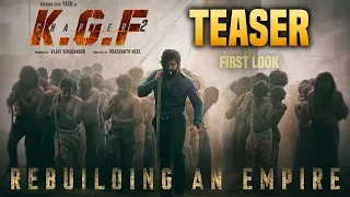 KGFChapter 2 Teaser | #KGFChapter2 First Look | Yash | PrashanthNeel  | Sanjay Dutt | Srinidhishetty