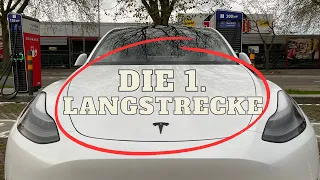 Die 1. Langstrecke im Tesla Model Y SR (Daten und Fakten) - Kurz und Knapp