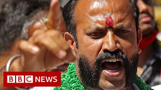 India farmers protest turn violent - BBC News
