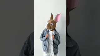 Каких кроликов сделать ещё?  🐇   Такую маску можно собрать самостоятельно по спец.инструкции