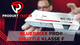 Unfassbar! So baust Du das Star Trek Shuttle Klasse F Bluebrixx Pro 104181