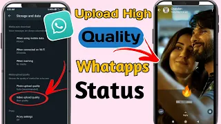 How To Upload High Quality on WhatsApp Status | Gb whatsapp Status Quality Problem | Whatapps Status
