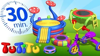 TuTiTu Compilation | Best Energy-Burning Toys for Toddlers | Push Scooter, Ride-on Toy and More!