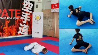 Mawashi geri #1. Preparatory exercises. Маваши гери #1. Подготовительные упражнения.