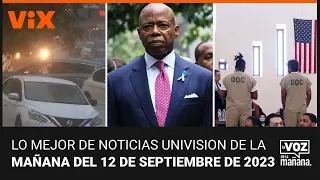 Lo mejor de Noticias Univision de la mañana| Martes 12 de septiembre de 2023