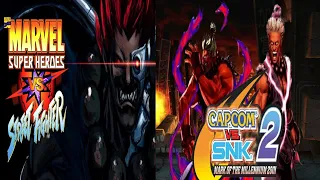 Lets Beat Cyber and Shin Akuma - Marvel vs Street Fighter & Capcom vs SNK 2