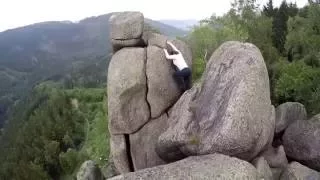 Wanderung zu den Granitklippen über dem Okertal im Harz