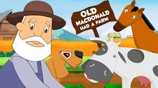 Старый Макдональд имел ферму | Old MacDonald Had A Farm | Farm Song And Animal Song