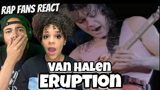 CRAZIEST SOLO EVER! VAN HALEN - Eruption Guitar Solo REACTION | FIRST TIME HEARING