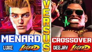 SF6 Luke (MenaRD Vs CrossoverRD) Deejay ▰ High Level