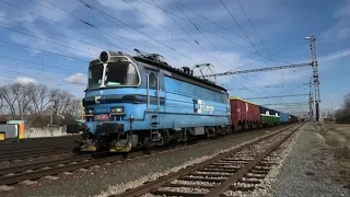(HD) Trains at Breclav, Czech Republic - 10/3/20