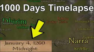 How RUINED is Calradia after 1000 Days fast forward? A Mount and Blade Timelapse.