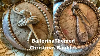 Ballerina Christmas Baubles