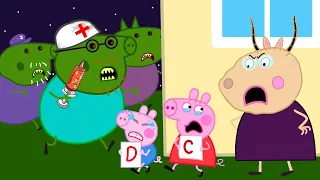 Zombie Apocalypse, Zombies Appear At The School Peppa Pig🧟‍♀️| Peppa Pig Funny Animation