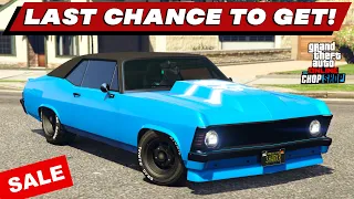 Vamos LAST CHANCE TO GET in GTA 5 Online | Fresh Customization & Review | SALE | Chevrolet Nova