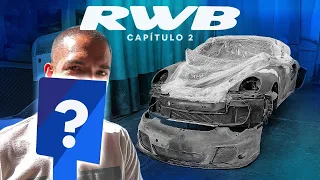 PORSCHE 911 TURBO RWB: ¡MODIFICANDO la DEFENSA y eligiendo la PINTURA DEFINITIVA! EP 2 | JUCA