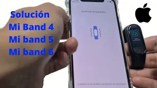 Como Configurar y Vincular reloj Xiaomi Mi Band 4 o Mi band 5 o Mi band 6 al IPhone