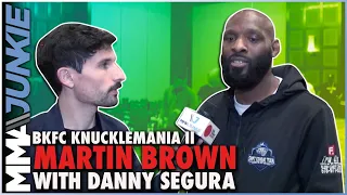 Martin Brown warns BKFC champ Luis Palomino: 'He's dealing with a different animal'