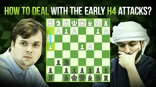 How to Handle the early h4 attacks? - Fedoseev - Saleh (Game of the year?)