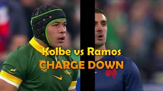 Charge Down - Kolbe vs Ramos