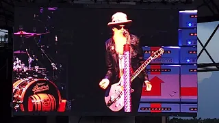 ZZ Top "Just Got Paid" Tampa, FL 7/22/23