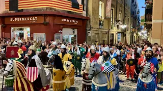 La Cercavila de Santa Tecla BALLS 1ª sortida del Seguici Popular (Tarragona Festes Santa Tecla 2022)