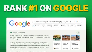 How To Get To The Top of Google (Rank #1)