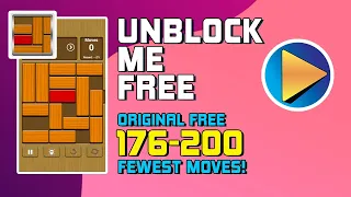 Unblock Me FREE Original Free Levels 176 to 200 Walkthrough [100% Perfect!]
