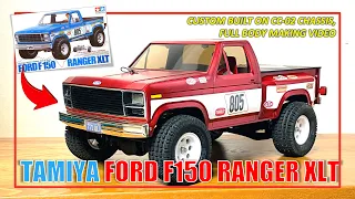 [CC-02] 80s iconic truck Tamiya F150 Ranger XLT revive on modern chassis!/full body making timelaps