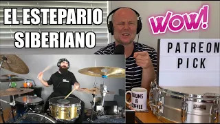Drum Teacher Reaction: El Estepario Siberiano | Dream Theater | THE ENEMY INSIDE | Single Pedal!