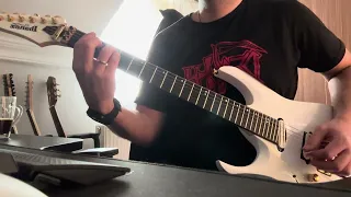 Metallica - Blackened guitar cover.