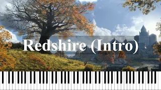 Redshire (Intro) - WoT OST [Piano]