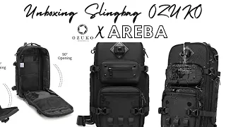 Unboxing OZUKO Sling Bag 9585 | ABox